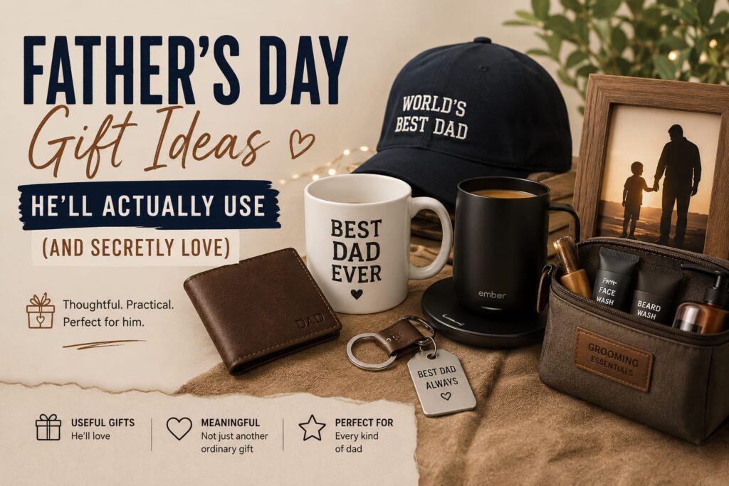 Father’s Day Gift Ideas He’ll Actually Use (And Secretly Love)